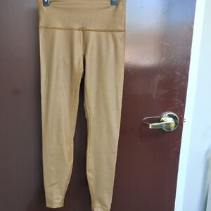 Lululemon High-Waisted Tan Leggings